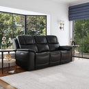 Crew Latitudes Power Reclining Sofa with Power Headrests & Lumbar - 5000006498 - Michael's Discount Furniture