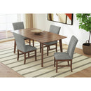 Santa Barbara Dining Set in Walnut