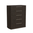 Sylvie UPH Bedroom Set with White Fabric