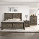 Maverick Panel Bedroom Set in Antique Grey