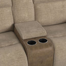 Hornet 3PC Sectional Set with Console and 2 Recliners