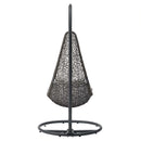Abate Outdoor Patio Swing Chair With Stand