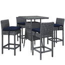 Summon 5 Piece Outdoor Patio Sunbrella� Pub Set