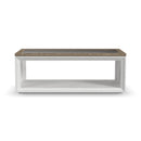 Melody Rectangular Coffee Table with Casters