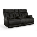 Clive Latitudes Power Reclining Loveseat with Console, Power Headrests & Lumbar - 5000004839 - Michael's Discount Furniture