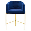 Savour Tufted Performance Velvet Counter Stool Set of 2