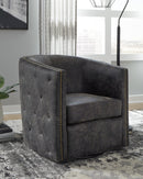 Brentlow Swivel Accent Chair - Michael's Discount Furniture