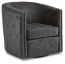 Brentlow Swivel Accent Chair - Michael's Discount Furniture
