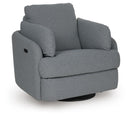Alainmont Next-Gen Nuvella Swivel Power Recliner - Michael's Discount Furniture