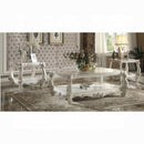 Versailles Bone White Coffee Table - Michael's Discount Furniture