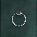 Dekel Green Fabric & Stainless Steel Side Chair - Michael's Discount Furniture