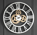 Acilia Mirrored Wall Clock - Michael's Discount Furniture