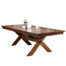 Acme Apollo Trestle Base Rectangular Dining Table in Walnut 70000 - Michael's Discount Furniture
