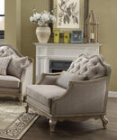 Acme Chelmsford Chair in Beige 56052 - Michael's Discount Furniture