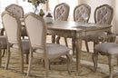 Acme Chelmsford Dining Table in Antique Taupe 66050 - Michael's Discount Furniture