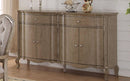 Acme Chelmsford Server in Antique Taupe 66056 - Michael's Discount Furniture
