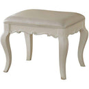 Acme Edalene Vanity Bench in Pearl White 30519 - Michael's Discount Furniture