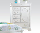 ACME Estrella Youth Chest in White 30246 - Michael's Discount Furniture
