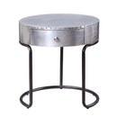Acme Furniture Brancaster End Table in Aluminum 84882 - Michael's Discount Furniture
