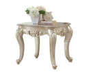 Acme Furniture Gorsedd End Table in Antique White 82442 - Michael's Discount Furniture