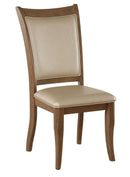 Acme Furniture Harald Side Chair in Beige and Gray (Set of 2) 71767 - Michael's Discount Furniture