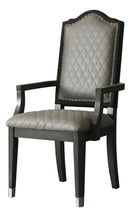 Acme Furniture House Beatrice Arm Chair in Charcoal (Set of 2) 68813 - Michael's Discount Furniture