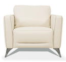 Acme Furniture Malaga Chair in Cream 55007 - Michael's Discount Furniture