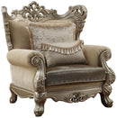 Acme Furniture Ranita Chair in Champagne 51042 - Michael's Discount Furniture