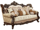 Acme Furniture Shalisa Sofa with 7 Pillows in Walnut 51050 - Michael's Discount Furniture