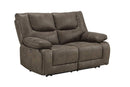 Acme Harumi Power Motion Loveseat in Gray Leather-Aire 54896 - Michael's Discount Furniture