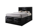 Acme Ireland Full Storage Bed in Black 21620F - Michael's Discount Furniture