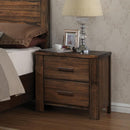 Acme Merrilee 2-Drawer Nightstand in Oak 21683 - Michael's Discount Furniture