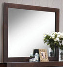Acme Oberreit Mirror in Walnut 25794 - Michael's Discount Furniture