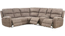 Acme Olwen Power Motion Sectional Sofa in Mocha Nubuck 54590 - Michael's Discount Furniture