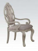 Acme Ragenardus Arm Chair in Antique White (Set of 2) 61283 - Michael's Discount Furniture