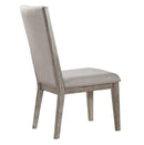 Acme Rocky Side Chair in Gray Oak (Set of 2) 72862 - Michael's Discount Furniture