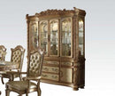 Acme Vendome Buffet and Hutch in Gold Patina 63005 - Michael's Discount Furniture