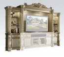 Acme Vendome Entertainment Center in Gold Patina 91310 - Michael's Discount Furniture