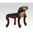 Acme Vendome Vanity Stool in Cherry 22010 - Michael's Discount Furniture
