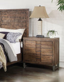 Andria Reclaimed Oak Nightstand - Michael's Discount Furniture