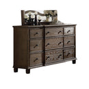 Baudouin Weathered Oak Dresser - Michael's Discount Furniture