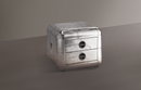 Brancaster Aluminum End Table - Michael's Discount Furniture