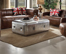 Brancaster Aluminum Coffee Table - Michael's Discount Furniture