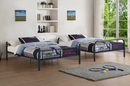 Bristol Gunmetal Bunk Bed (Full/Full) - Michael's Discount Furniture