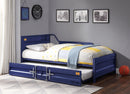 Cargo Blue Daybed & Trundle (Twin Size) - Michael's Discount Furniture