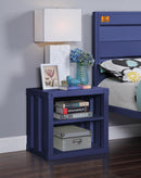 Cargo Blue Nightstand (USB) - Michael's Discount Furniture