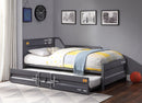 Cargo Gunmetal Daybed & Trundle (Twin Size) - Michael's Discount Furniture