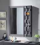 Cargo Gunmetal Vanity Mirror - Michael's Discount Furniture