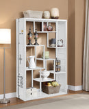 Cargo White Shelf Rack / Book Shelf - Michael's Discount Furniture