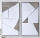 Chafik Mirrored, Chrome & Accent Mirror (Wall) - Michael's Discount Furniture
